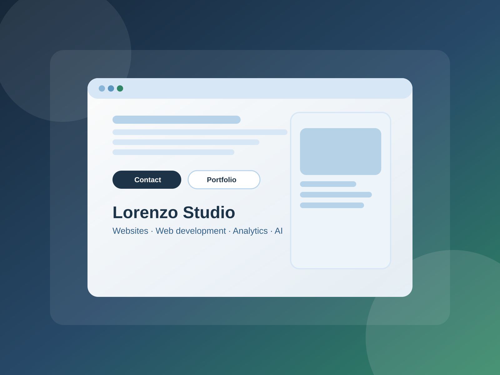 Processo creativo e sviluppo web di Lorenzo Studio